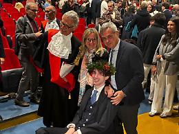 La laurea in medicina di Mauro Glorioso, due anni dopo il tragico incidente ai Murazzi