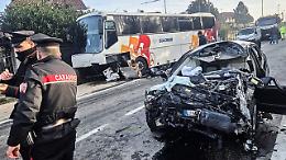 Un morto e venti feriti ad Arignano. Le foto dal luogo della tragedia