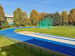 Novara, taglio del nastro per la nuova pista del Gorla: lo sport torna a correre