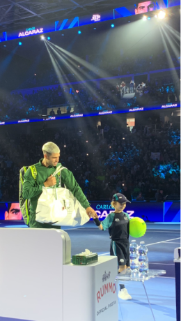 Ecco chi accompagna in campo i campioni delle Atp