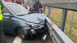 Auto fuori controllo sulla bretella Ivrea-Santhià: tre feriti e traffico bloccato