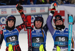 Levi, solo Shiffrin batte Lara Colturi in slalom ed Emilia Mondinelli salva l'Italia