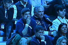 Non solo Ligabue e Favino: c'era anche un pezzo di Juventus in tribuna per Sinner...