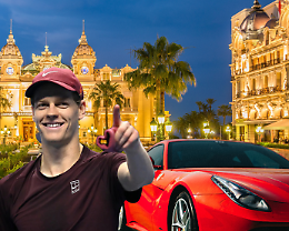 Sinner tra Montecarlo e bolidi: ecco dove vive e che auto ha