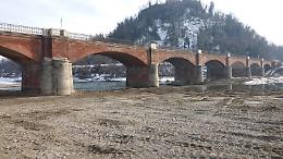 Lavori sul ponte tra Verrua Savoia e Crescentino, viabilità modificata fino al 2026
