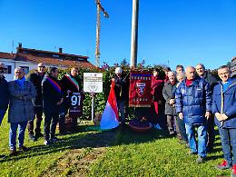 Rivoli, inaugurata la nuova targa dedicata al Grande Torino in Largo Susa