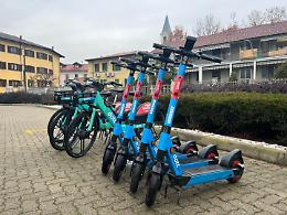 Settimo Torinese introduce il bike sharing con monopattini