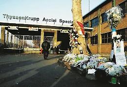 Quella notte infernale: domani l’anniversario della tragedia Thyssenkrupp