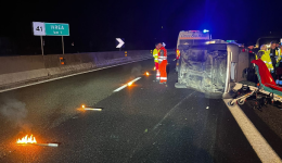 Un altro incidente sull’A5 a Ivrea, un ferito in codice giallo