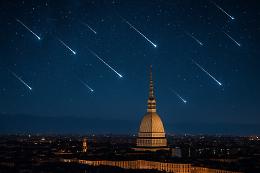 Notte di stelle a Torino: le Geminidi invadono i cieli italiani