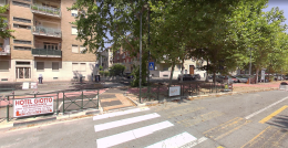 Nuovo assetto di corso Bramante davanti alle Molinette