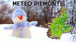 Meteo Piemonte, previste forti nevicate. Fiocchi anche nel Torinese