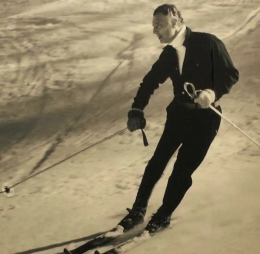 A sciare in elicottero? Quando lo faceva l'Avvocato... (e con chi)