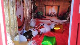 Atti vandalici alla casa di Babbo Natale a Torre Pellice