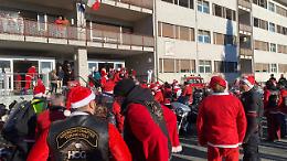 Babbi Natale in sella: Lanzo si accende di solidariet&agrave;