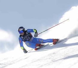 Badia, Vinatzer decimo in slalom si arrabbia: &laquo;Sono deluso&raquo;