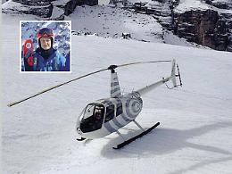 Giorgio Oliva sospeso: l&rsquo;imprenditore atterra con l&rsquo;elicottero sulle piste da sci