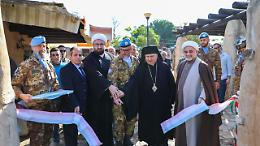 Libano, gli alpini della Taurinense tutelano il sito archeologico di Qana