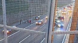 Contromano sulla tangenziale di Torino: con la Panda percorre sette chilometri, poi il frontale