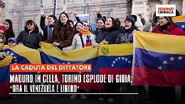 Maduro in cella, Torino esplode di gioia: "Ora il Venezuela &egrave; libero"