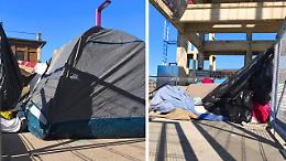 Dopo lo sgombero di ottobre, tornano gli accampamenti dei senzatetto nel Parco Peccei