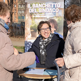 Il banchetto del sindaco torna a Nichelino