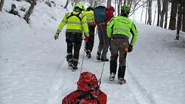 Intervento d&rsquo;emergenza a Forno Alpi Graie per caduta sul ghiaccio