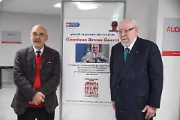 Il Futurismo torna a correre: Torino in fila per Giordano Bruno Guerri