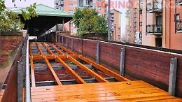 Chiude di nuovo la passerella riaperta a dicembre dopo 9 mesi. Vai ai lavori di riqualificazione