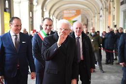 Mattarella &egrave; a Torino. Cirio e Lo Russo: "Una persona straordinaria"