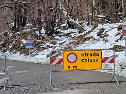 Chiusa la statale del Colle di Tenda per allerta valanghe: stop al traffico a Limone