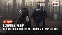 Sgombero Sempione, rifiutano l&rsquo;offerta del Comune e tornano negli spazi occupati
