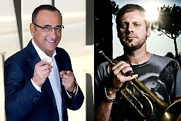 Sanremo serata delle cover: dal ritorno di Belen alla Fagnani e per Torino c'&egrave; la magica tromba di Fabrizio Bosso