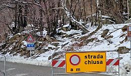 Nuova chiusura della strada statale 21 &ldquo;Colle della Maddalena&rdquo; tra Argentera e il confine