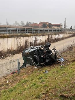 Incidente autonomo sul raccordo Torino&ndash;Pinerolo all&rsquo;altezza di Candiolo
