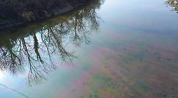 Torrente Chisola, allarme per una scia di sostanze oleose: individuata la fonte a Piossasco