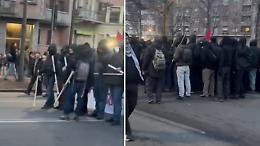 In marcia come soldati per Askatasuna, ecco il video che mostra gli infiltrati 