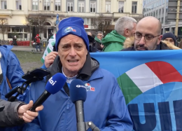 Industria, Palombella (Uilm) a Bruxelles: &ldquo;La transizione senza regole ci sta uccidendo"