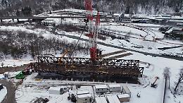 Salbertrand: pronto il ponte "salva-traffico" per i giganti della Torino-Lione