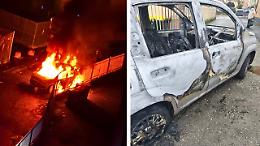 Notte di fuoco a Torino, bruciata un'automobile. Caccia al piromane 