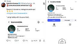 Fabrizio Corona torna su Instagram con il profilo &ldquo;Io sono Notizia&rdquo;