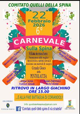 Torino, carnevale sulla Spina: domenica 22 febbraio Largo Giachino si colora con maschere e coriandoli