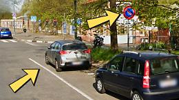 Lo strano caso del parcheggio vietato dal cartello e ammesso dalle strisce