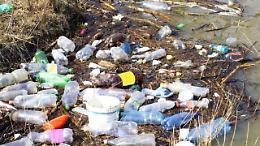 Castellamonte, rifiuti nel torrente Malesina: il corso d&rsquo;acqua ridotto a discarica