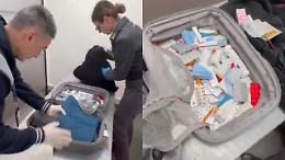 Caselle, maxi sequestro in aeroporto, intercettati oltre 4mila farmaci proibiti