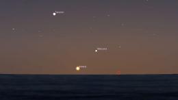 Stasera il cielo si accende: Venere, Mercurio e Saturno in una straordinaria congiunzione