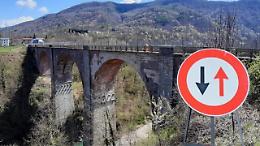 Senso unico alternato sul ponte dell&rsquo;Olla a Gaiola nei primi due fine settimana di marzo 