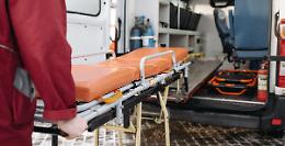 Scontro tra ambulanza e auto a Luserna San Giovanni: due feriti 