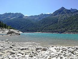 Il Lago di Ceresole si svuota: scatta l'esame decennale per la sicurezza della diga