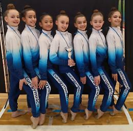 Eurogymnica, Allieve scatenate: doppio titolo regionale